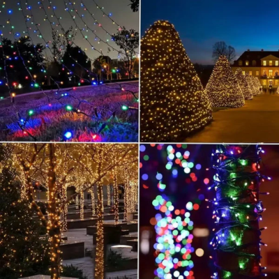 Luces Solares - Para Navidad (10m LED)