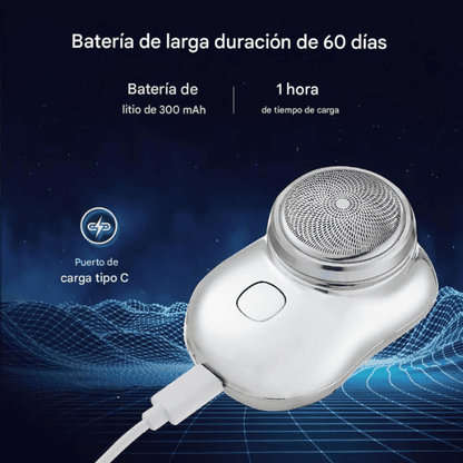 ProBarber™ - Mini Afeitadora Profesional + (1 Cable de carga EXTRA por tu compra. 🔌🎁)
