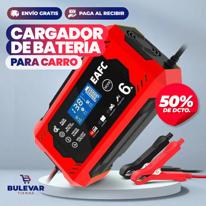CARGADOR DE BATERÍA PARA CARRO + [ENVÍO GRATIS Y PAGA AL RECIBIR] OFERTA BLACK FRYDAY.