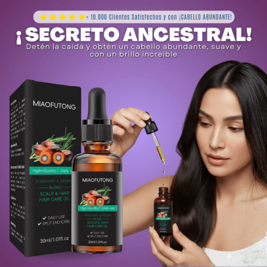 Aceite de Batana para el crecimiento del cabello 100% natural