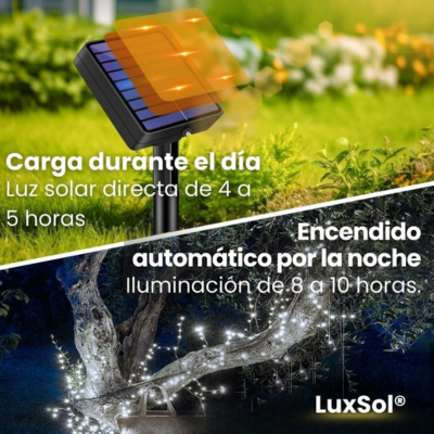 Luces Solares - Para Navidad (10m LED)