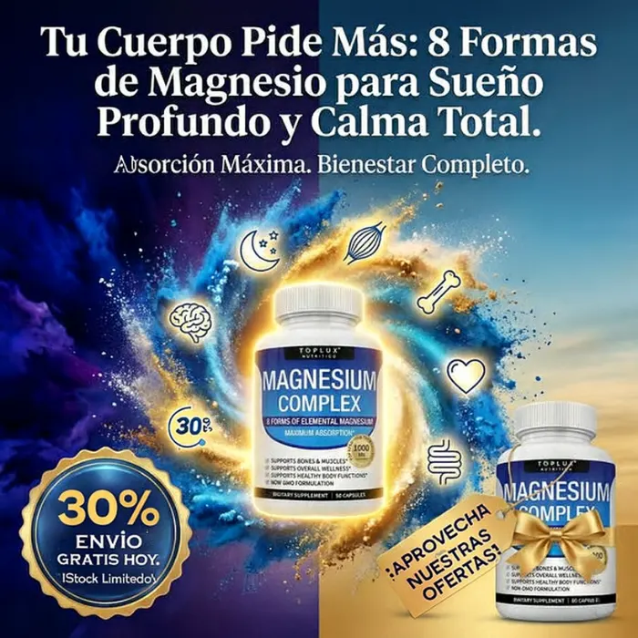 Magnesium Complex 1000 mg con envío gratis a toda Colombia