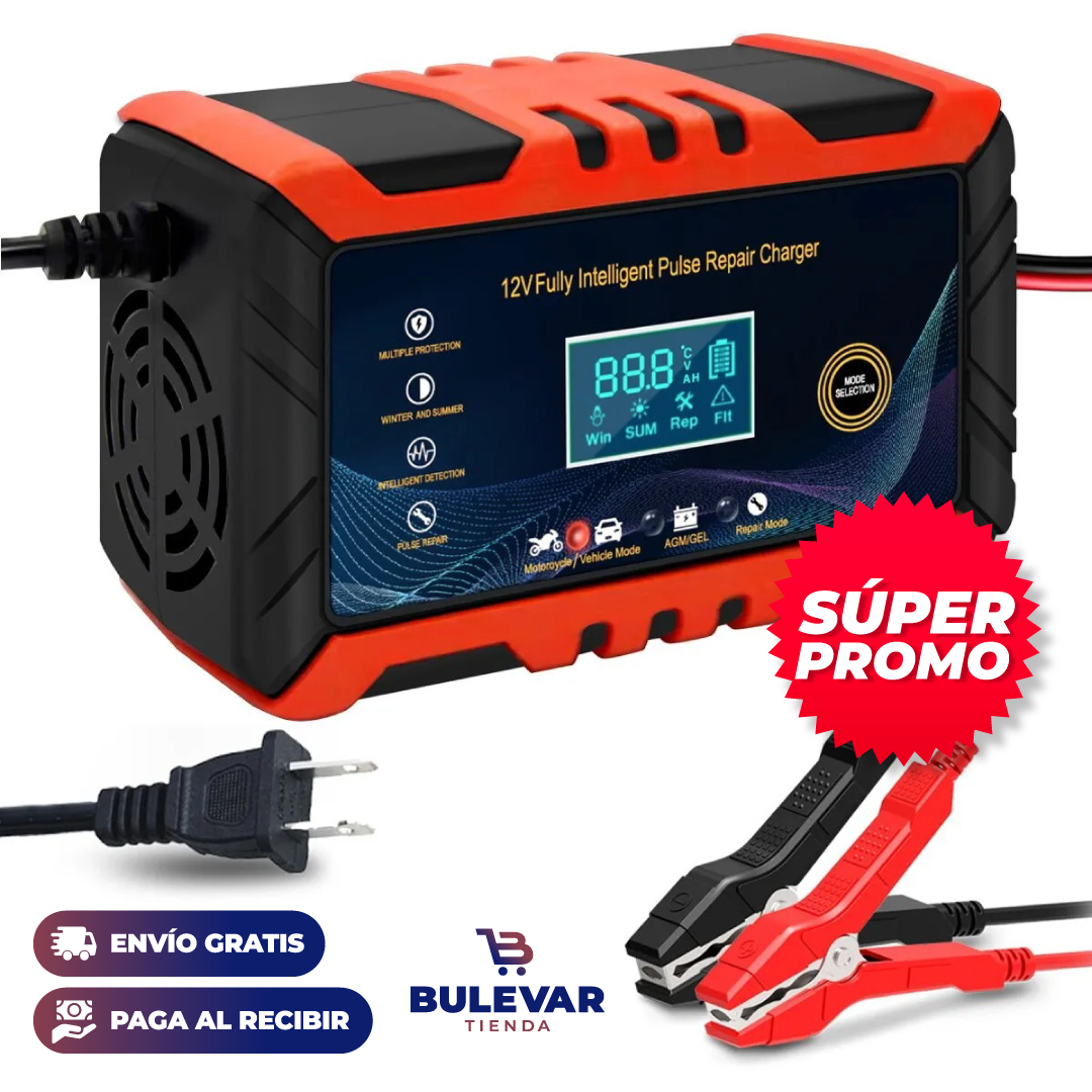 CARGADOR DE BATERÍA PARA CARRO + [ENVÍO GRATIS Y PAGA AL RECIBIR] OFERTA BLACK FRYDAY.