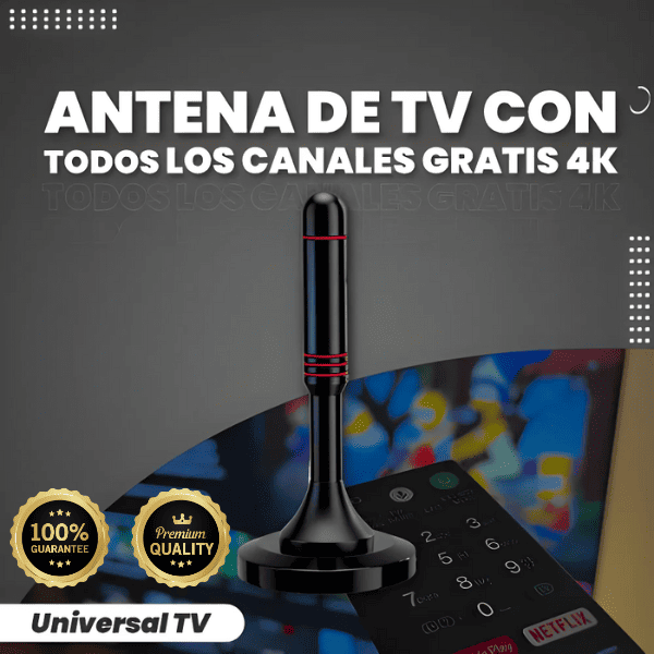 Disfruta de TV gratis con la Antena TDT,