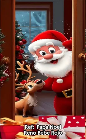 Fundas para Puertas Navideñas con envío gratis.