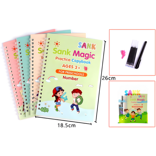 KIT DE CALIGRAFIA MAGIC X4 CON ENVÍO GRATIS Y PAGA AL RECIBIR