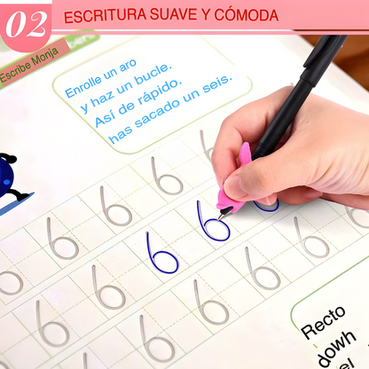 KIT DE CALIGRAFIA MAGIC X4 CON ENVÍO GRATIS Y PAGA AL RECIBIR